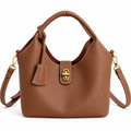 Women’s Brown PU Shoulder Bag